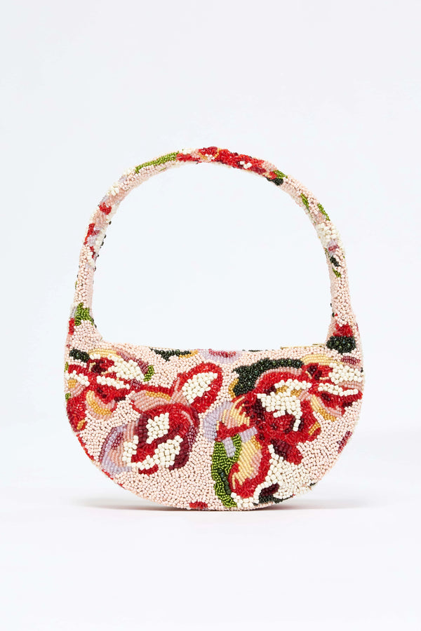 Acler Bead Birch Bag,Cherry Medley