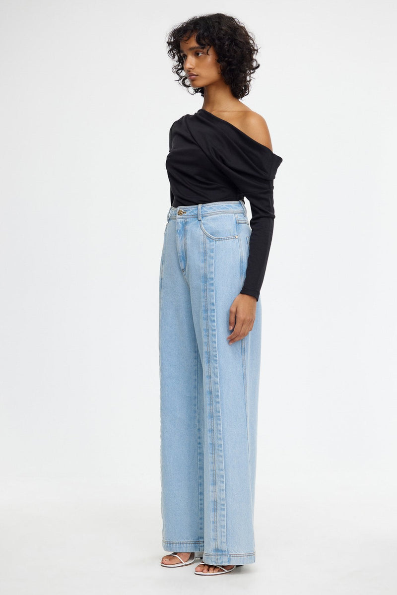 ACLER, Amesbury Jean, Mid Wash Denim