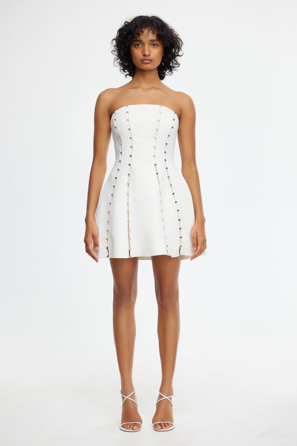 ACLER, Rossgreen Mini Dress, Ivory