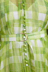 ACLER Astone Top , Citron Check Print