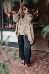 Ophelia Shirt in beige by Mes Demoiselles