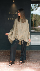 Ophelia Shirt in beige by Mes Demoiselles