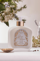 Santa Maria Novella Acqua della Regina Fluid Body Cream in a styled still life