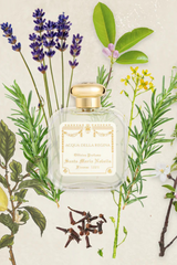Santa Maria Novella Acqua della Regina Eau de Cologne 100ml in a styled still life, view 2