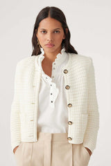 BA&SH, Gaspard Cardigan,Cream