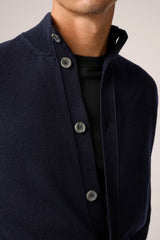 Christian Kimber Woodend Cardigan Wool,Navy