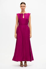 Acler Salle Maxi Dress, Iris