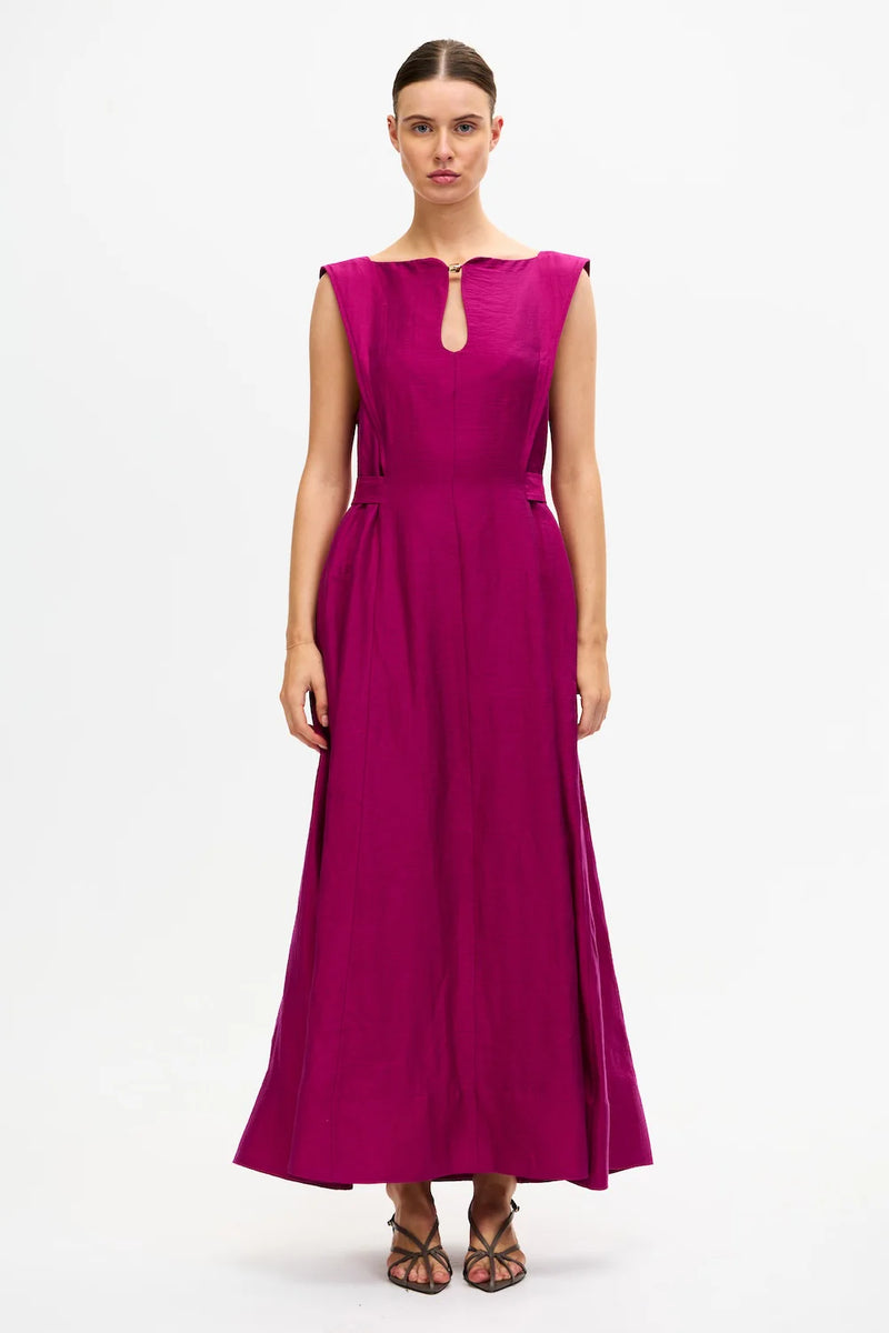 Acler Salle Maxi Dress, Iris