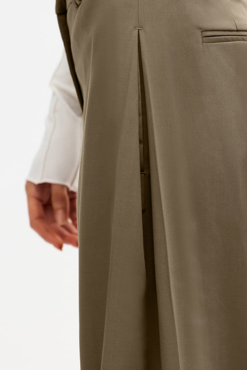 Acler HOLMGATE PANT,Pecan