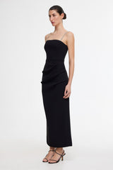 Acler, Montebello Midi Dress, Black