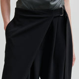 Second Female Fique wrap pant,black