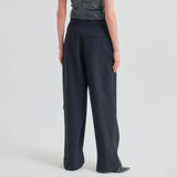 Second Female Fique wrap pant,black