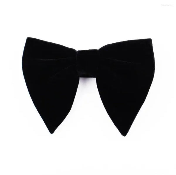 Black Velvet Bow Tie, Black