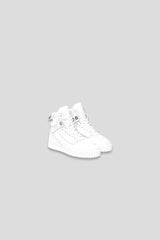 Zoe Kratzmann Vibe Sneaker in white leather, high top, pair view