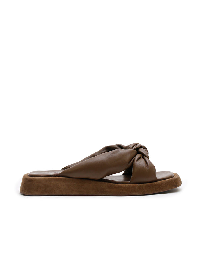 LA TRIBE Knotted Slide , Walnut