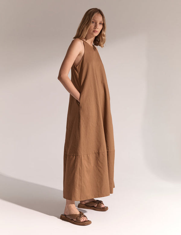 LA TRIBE Knotted Slide , Walnut
