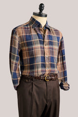 Christian Kimber Bronte Linen Check Shirt