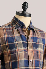 Christian Kimber Bronte Linen Check Shirt