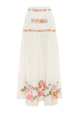 MOS Ophelia Midi Skirt - Ivory
