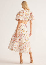 MOS Alexia Midi Dress , Ivory Print