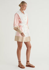 MOS Kassia Mini Dress , Colour block