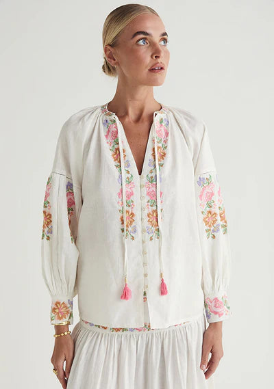 MOS Ophelia Blouse - Ivory