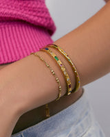 Arms of Eve Melrose Gold Cuff Bracelet,multi