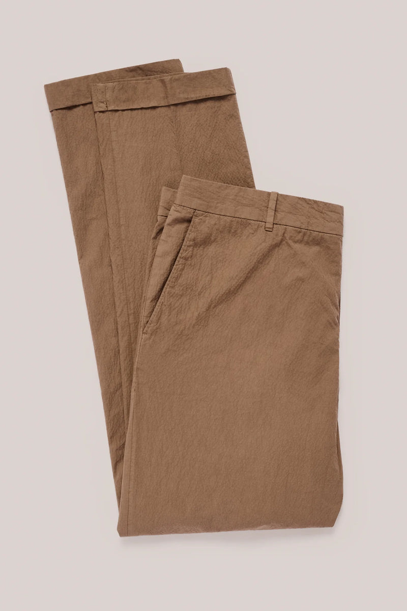 Christian Kimber Paperweight Seersucker Drawstring Trouser - Camel