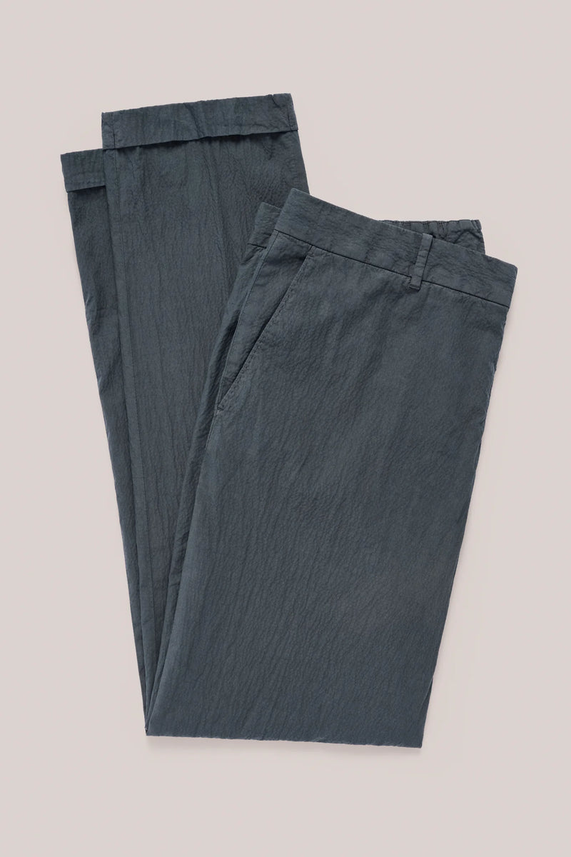 Christian Kimber Paperweight Seersucker Drawstring Trouser - Graphite