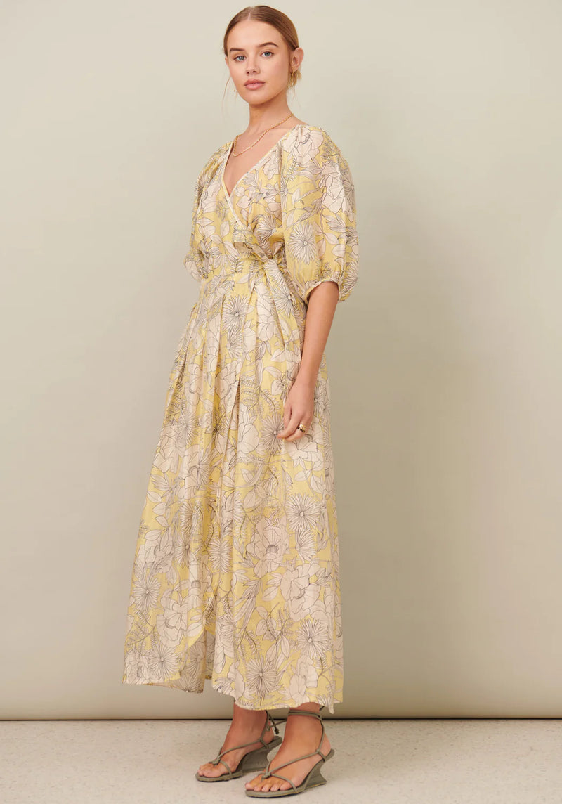 POL Sofia Tie Dress - Sofia Print