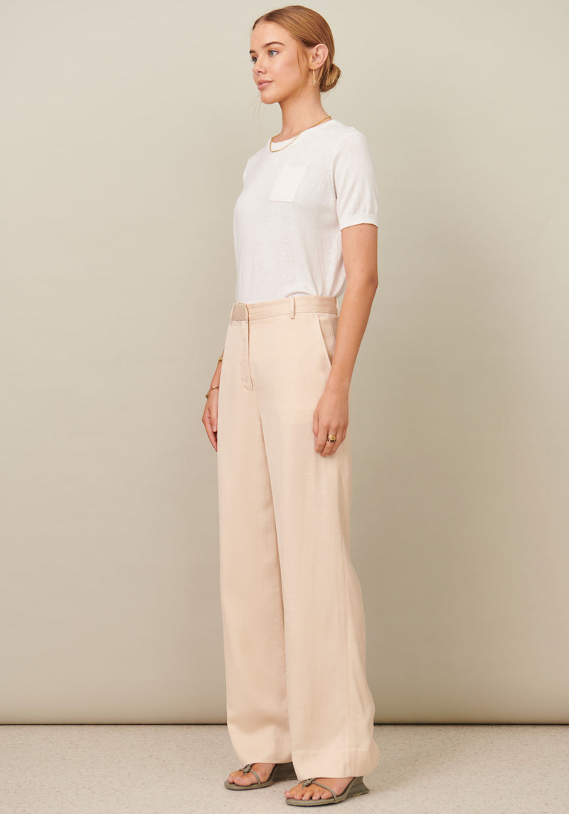 POL Calypso Pocket Tee , White