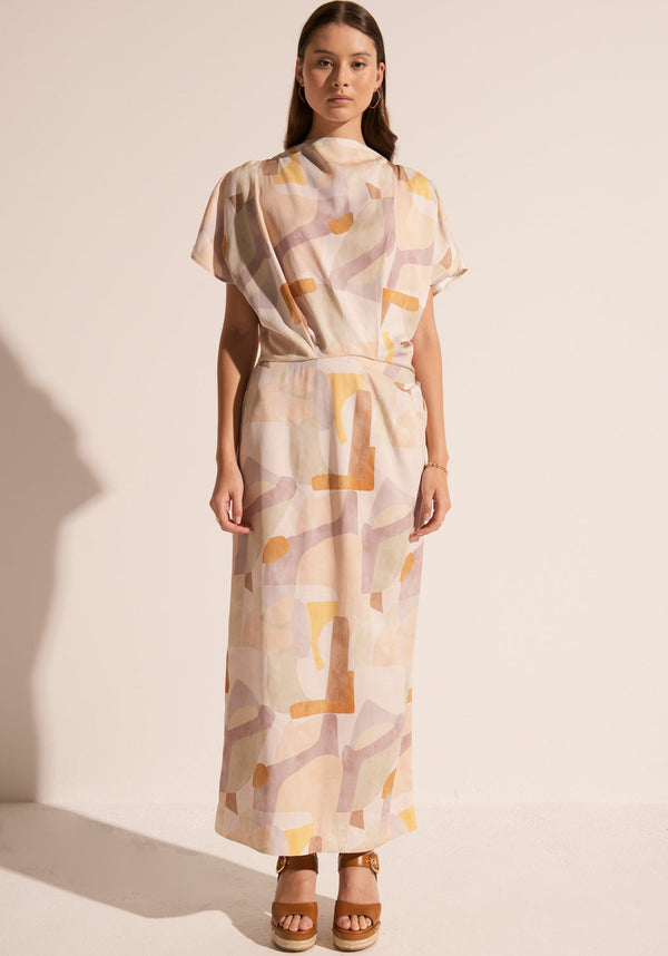 POL Spectrum Gown , Spectrum print