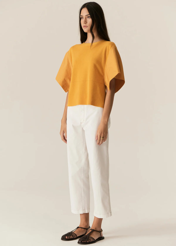 Pol Fern Tapered Pant,White