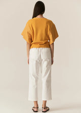 Pol Fern Tapered Pant,White