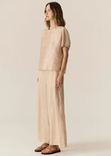 Pol Stelle Reversible Top,Red/Natural stripe