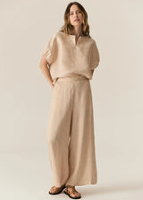 Pol Stelle Reversible Top,Red/Natural stripe