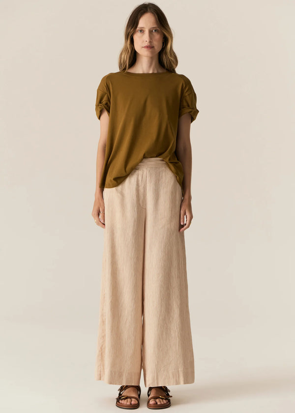 Pol Stelle Pant,Red/Natural stripe