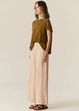 Pol Stelle Pant,Red/Natural stripe