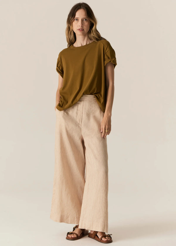 Pol Stelle Pant,Red/Natural stripe