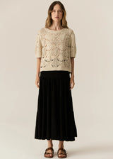 Pol Caruso Bobble Knit,Pebble