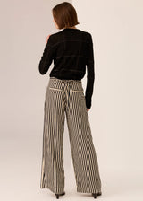 POL Westin Lurex Check Knit,black