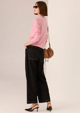 Pol Orson Crew Knit,Pink