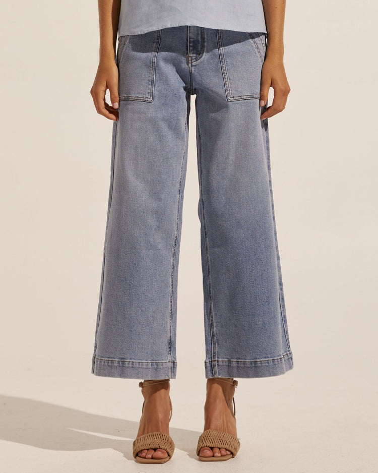 ZOE KRATZMANN Rogue Jean , Washed Denim