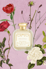 Santa Maria Novella Rosa Novella Eau de Cologne 100ml in a styled still life, view 2