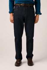 Christian Kimber Rose Street Denim Italian Selvedge Jeans,Dark Indigo