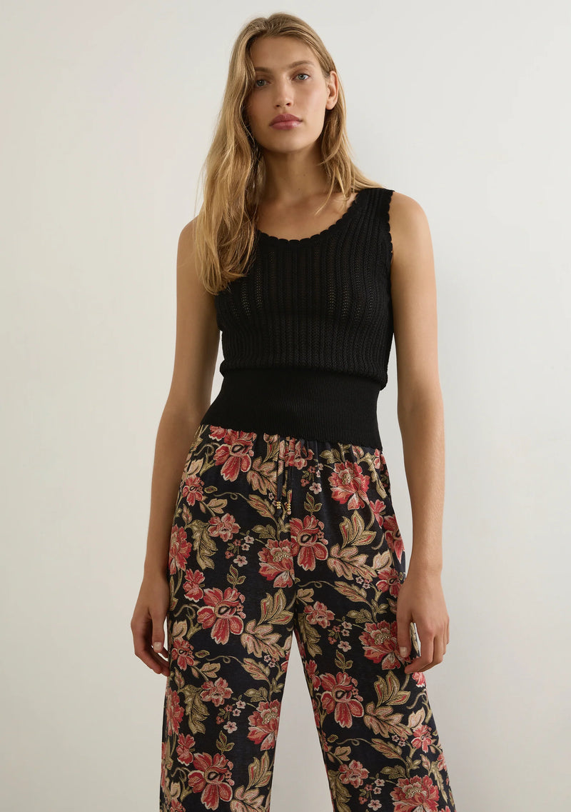 Auguste Shiloh Knit Cami, Black