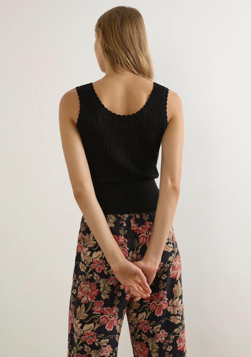 Auguste Shiloh Knit Cami, Black