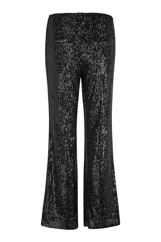 SECOND FEMALE Shine On Trousers - Black