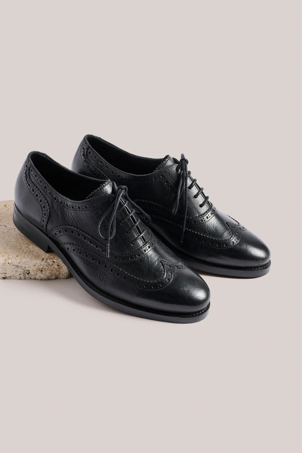 Christian Kimber Brogue Shoes,Black
