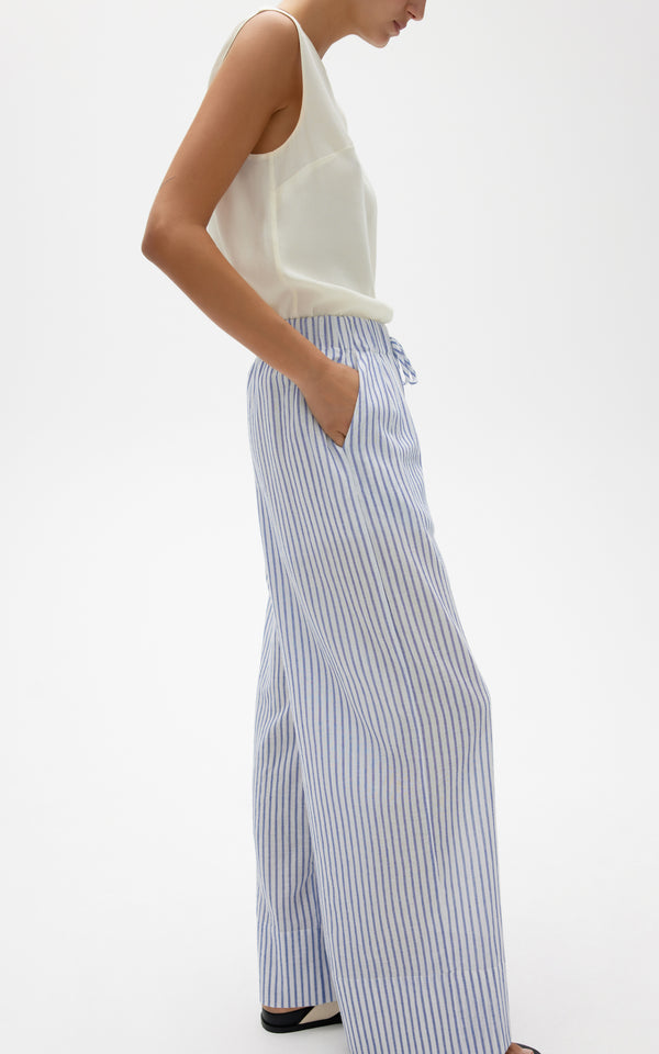 Kinney The Label Hampton Pant,Sea Stripe